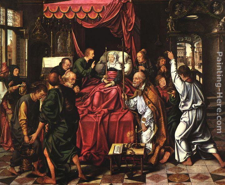 Joos van Cleve The Death of the Virgin